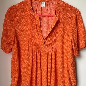 Orange Old Navy Top
